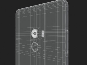 xiaomi mi mix 2 black 3D Model
