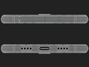 xiaomi mi mix 2 black 3D Model