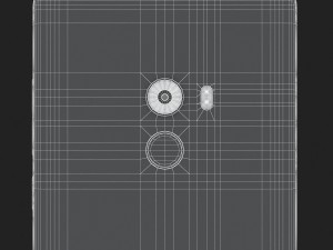 xiaomi mi mix 2 white Modelo 3D