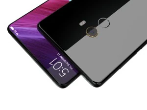 xiaomi mi mix 2 preto e branco Modelo 3D