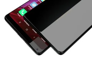 xiaomi mi mix 2 preto e branco Modelo 3D