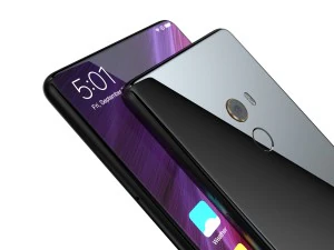 xiaomi mi mix 2 preto e branco Modelo 3D