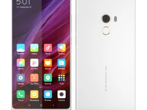 xiaomi mi mix 2 preto e branco Modelo 3D