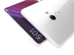 xiaomi mi mix 2 preto e branco Modelo 3D