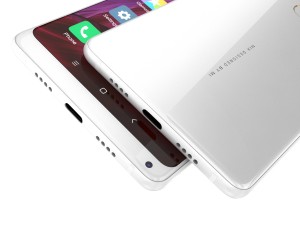 xiaomi mi mix 2 black and white 3D Модель
