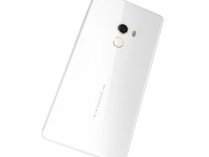 xiaomi mi mix 2 preto e branco Modelo 3D