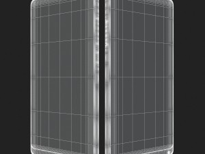 xiaomi mi mix 2 black and white 3D Модель