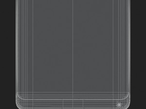 xiaomi mi mix 2 black and white 3D Модель