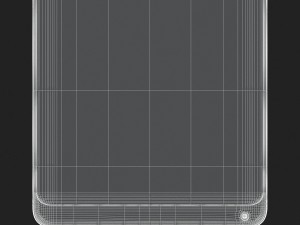 xiaomi mi mix 2 black and white 3D Модель