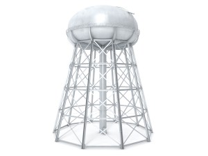 water storage tower 3Dモデル