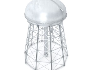 water storage tower 3D Model