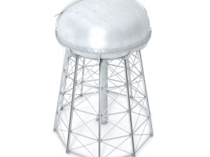 water storage tower 3D Model