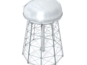 water storage tower 3D Model