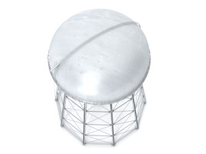 water storage tower 3D Model