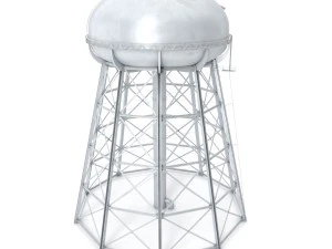 water storage tower 3D Model