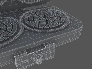 waffle maker 3D Model