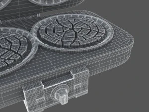 waffle maker 3D Model