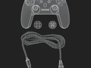 trident pro-s controller set model 3D Model