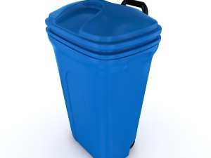 trash can Modelo 3D