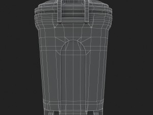 trash can Modelo 3D