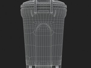trash can Modelo 3D