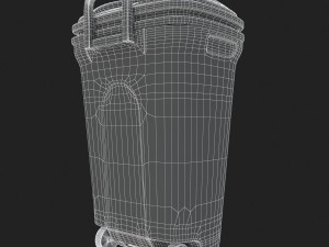 trash can Modelo 3D