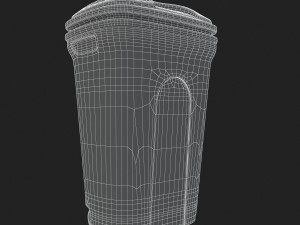 trash can Modelo 3D