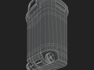 trash can Modelo 3D