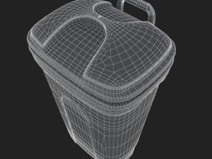 trash can Modelo 3D