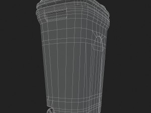trash can Modelo 3D