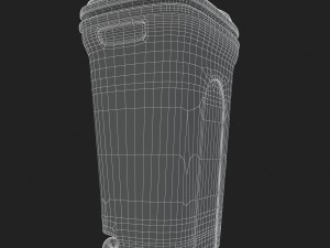 trash can Modelo 3D