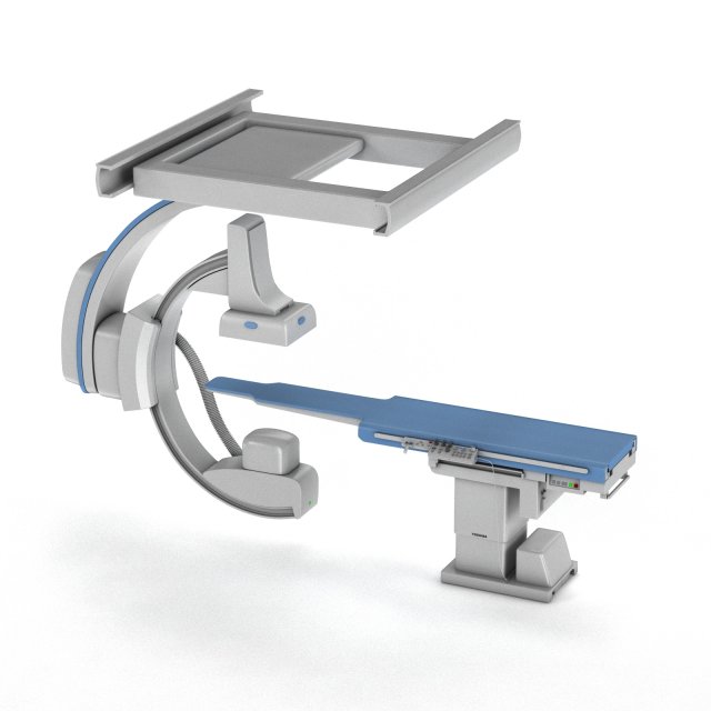 3d c-arm system with table toshiba infinix i core Model 3D .c4d .max .obj .3ds .fbx .stl .blend 