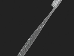 3d toothbrush and case model 3D 모델