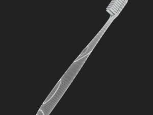 3d toothbrush and case model 3D Model