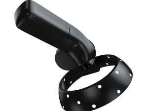 the dell visor windows mixed reality controllers model Modello 3D