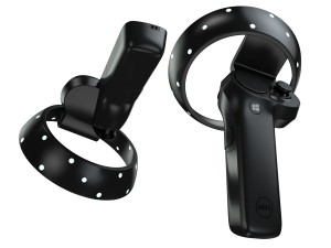 the dell visor windows mixed reality controllers model Modello 3D