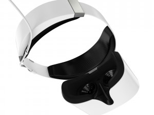 3d the dell visor windows mixed reality headset 3D Model