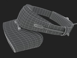 3d the dell visor windows mixed reality headset 3D Model