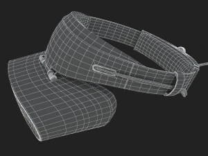 3d o fone de ouvido de realidade mista do Dell Visor Windows Modelo 3D