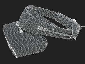 3d the dell visor windows mixed reality headset 3D Model
