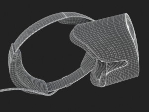3d the dell visor windows mixed reality headset 3D Model