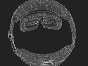 3d the dell visor windows mixed reality headset 3D Model