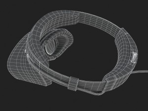 3d the dell visor windows mixed reality headset 3D Model