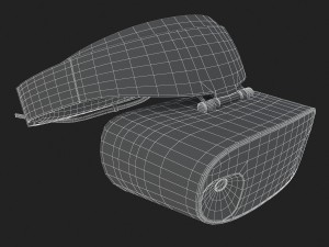 3d the dell visor windows mixed reality headset 3D Model
