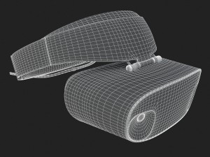 3d the dell visor windows mixed reality headset 3D Model