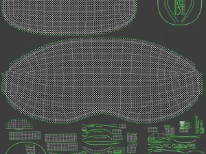 3d set di cuffie e controller Dell Visor Modello 3D