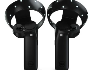 3d set di cuffie e controller Dell Visor Modello 3D