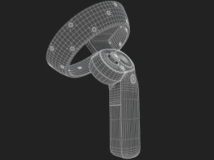 3d set di cuffie e controller Dell Visor Modello 3D