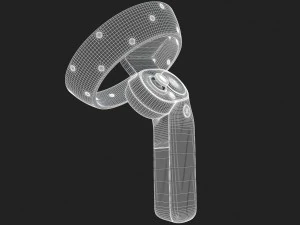 3d set di cuffie e controller Dell Visor Modello 3D