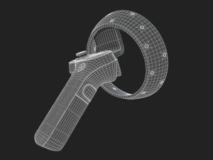 3d set di cuffie e controller Dell Visor Modello 3D